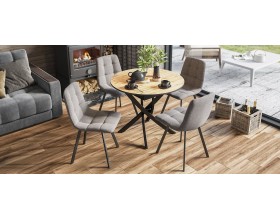 Стул НОРД Sherlock серый, черный