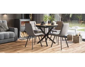 Стул НОРД Sherlock серый, черный