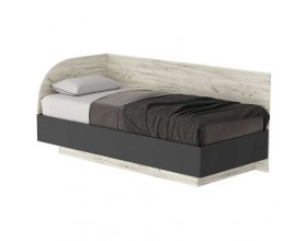 СОНАТА Кровать-софа КРС-900 Крафт белый-Антрацит