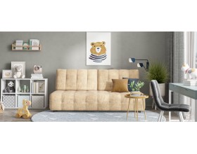 Босс Мини диван Велюр Роял шампань