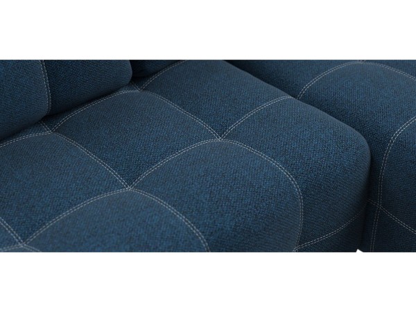 Угловой диван DANDY Euro SE рогожка Malmo синий