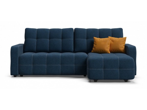 Угловой диван DANDY Euro SE рогожка Malmo синий