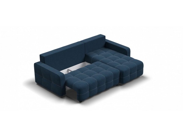 Угловой диван DANDY Euro SE рогожка Malmo синий