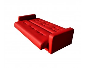 Диван Аккорд красный
