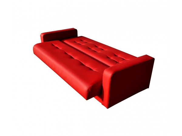 Диван Аккорд красный