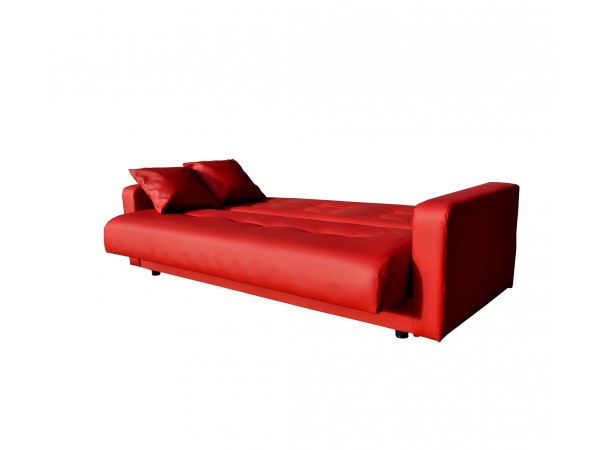 Диван Аккорд красный