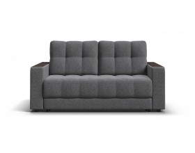 Босс двухместный диван Рогожка Мальмо серый