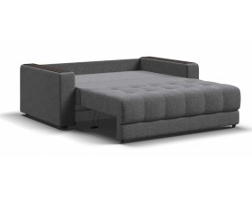 Босс двухместный диван Рогожка Мальмо серый