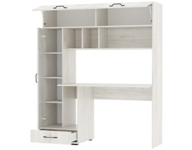 Письменно-компьютерный стол ПКС-1 Крафт белый