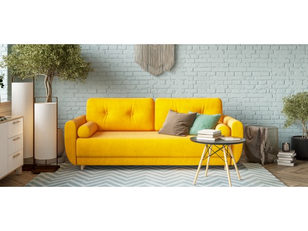 Диван Астон NEW велюр Monolit маст