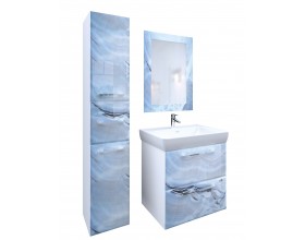 Пенал Visbaden 30П 2д. 1в.я. Blue marble L