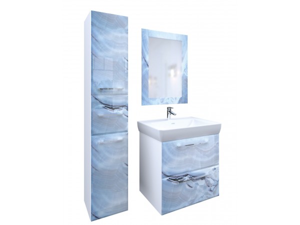 Пенал Visbaden 30П 2д. 1в.я. Blue marble L