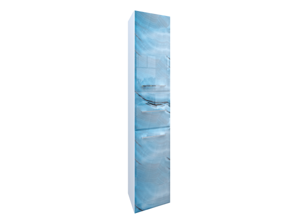 Пенал Visbaden 30П 2д. 1в.я. Blue marble L