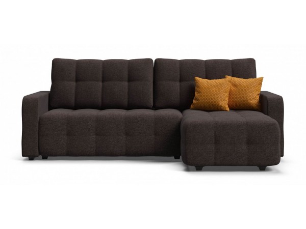Угловой диван DANDY Euro SE рогожка Malmo шоколад