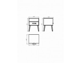 ТУМБА ГН 028-12 “СКАНДИ”