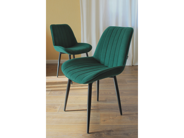 Стулья Канцлер зеленый, 2 шт.