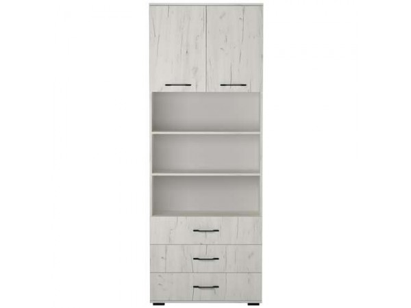 ИТАЛИЯ Шкаф ШК3Я-800 Крафт белый