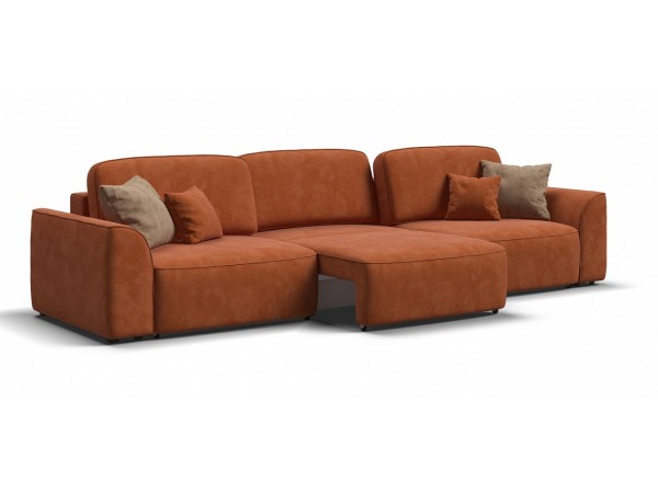 Диван KING MAX SE велюр Alkantara оранж