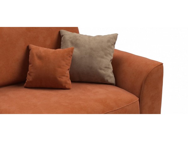 Диван KING MAX SE велюр Alkantara оранж
