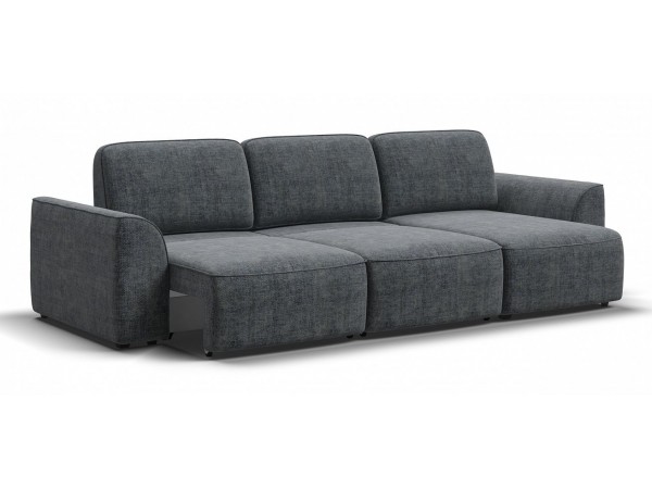 Угловой диван KING SE Шенилл IQ серый