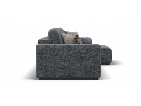 Угловой диван KING SE Шенилл IQ серый