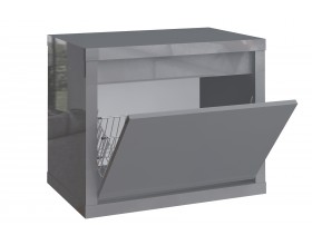 Тумба для обуви Норден СТЛ.413.02 Серый глянец