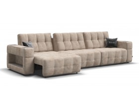 Босс ХО Макс диван Велюр Алькантара пепел