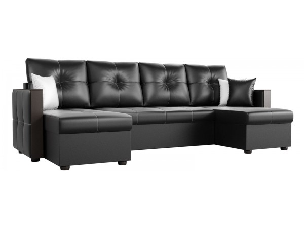 Диван Валенсия П коричневая экокожа 04/1789 Диван Валенсия П коричневая экокожа 04/1789