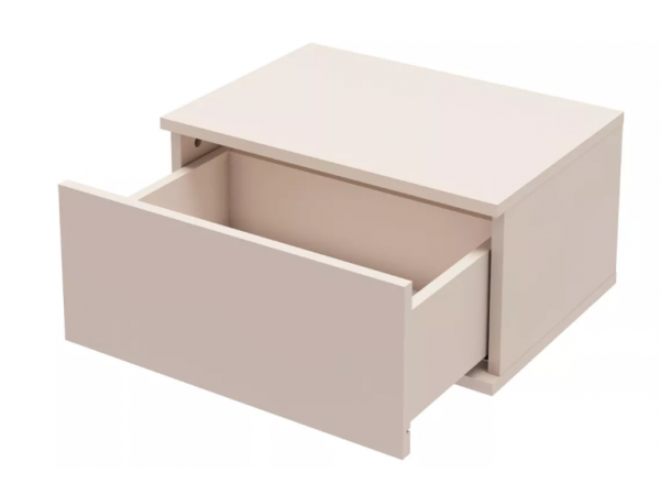 Лаура 464.14 Тумба 1 ящик прикроватная  Кашемир серый