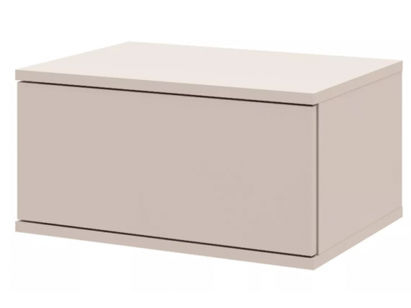 Лаура 464.14 Тумба 1 ящик прикроватная  Кашемир серый