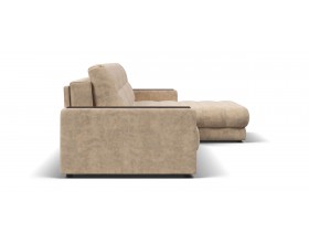 Босс Макс угловой диван Велюр Роял шампань