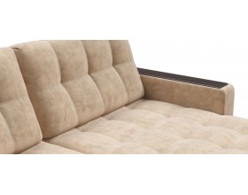 Босс Макс угловой диван Велюр Роял шампань