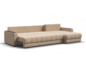 Босс Макс угловой диван Велюр Роял шампань