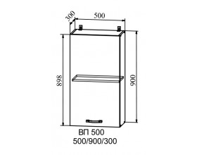 Корпус верхний высокий ВП 500