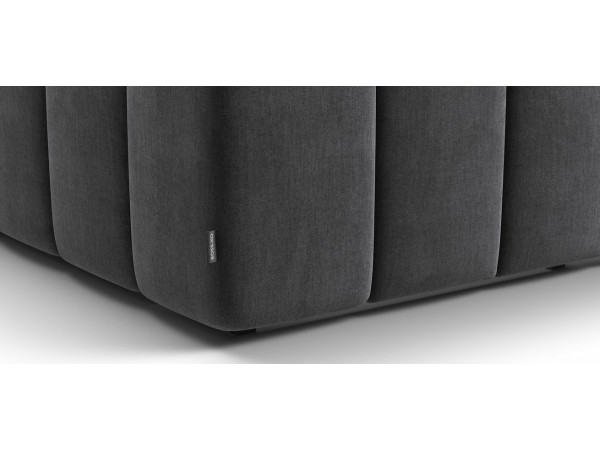 Кровать BOSS.XO 180*200 велюр Monolit серый Кровать BOSS.XO 180*200 велюр Monolit серый