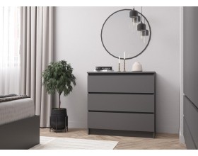 МС Мори комод МК 800.1 Графит 