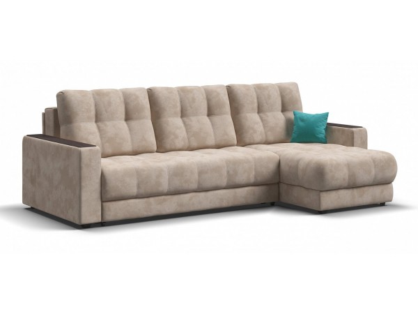 Угловой диван BOSS 3.0 Classic XL велюр Alkantara пепел