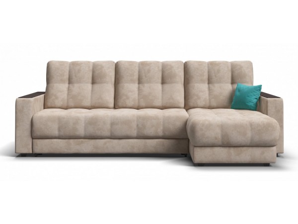 Угловой диван BOSS 3.0 Classic XL велюр Alkantara пепел