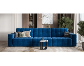 Босс ХО Макс диван Велюр Монолит синий
