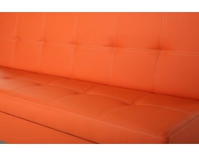 Диван Бомонд оранжевый