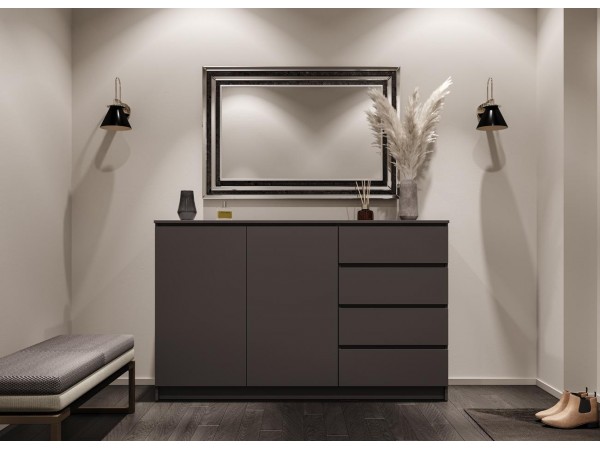 МС Мори комод МК 1600.1 Графит