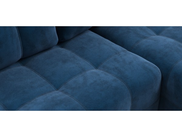 Угловой диван DANDY Euro SE велюр Monolit синий Угловой диван DANDY Euro SE велюр Monolit синий
