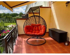 Подвесное кресло Кокон Дабл