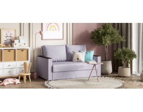 Атланта двухместный диван Рогожка Мальмо платина