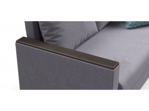 Диван АТЛАНТА ЛАЙТ 2 рогожка Malmo платина