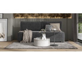 Норд Мини диван Велюр Монолит серый