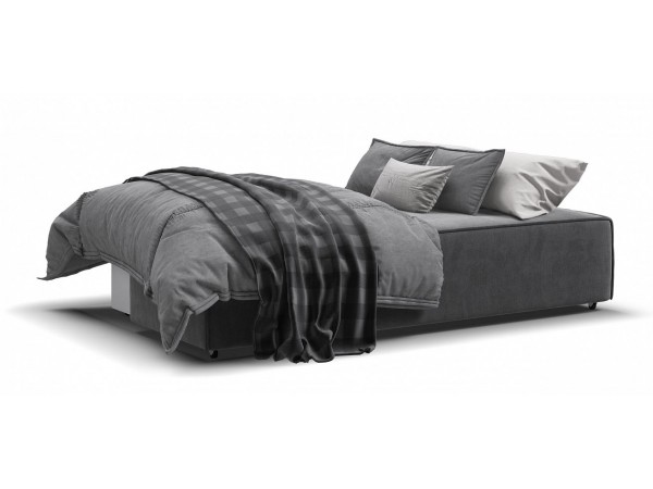 Диван NORD mini велюр Monolit серый Диван NORD mini велюр Monolit серый