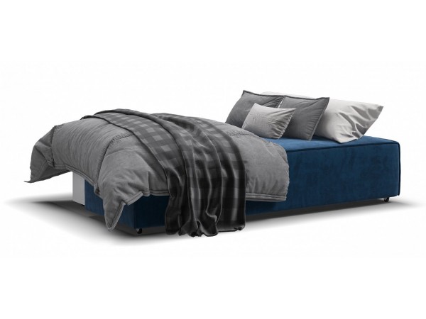 Диван NORD mini велюр Monolit синий