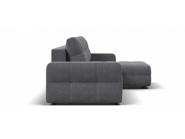 Угловой диван DANDY Euro SE рогожка Malmo серый