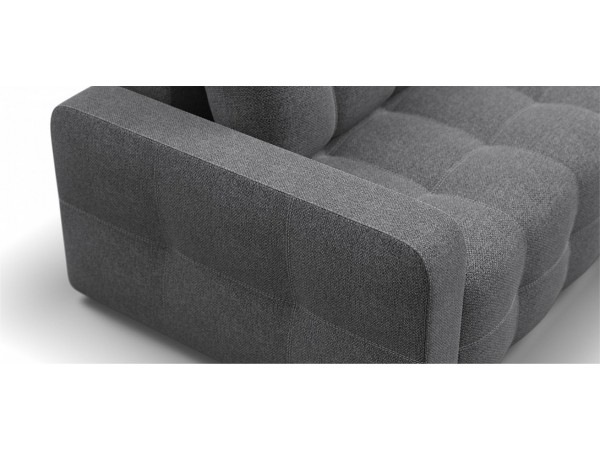 Угловой диван DANDY Euro SE рогожка Malmo серый